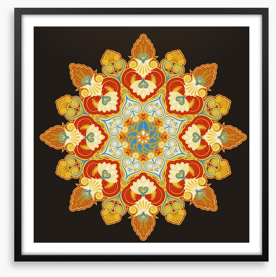 Traditional Hindu mandala