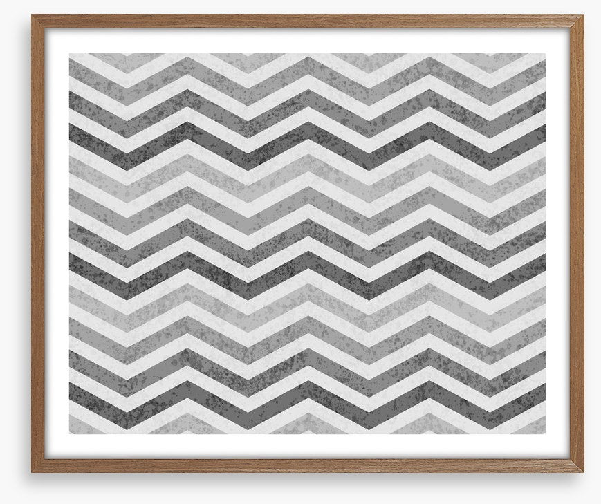 Zig zag in grey