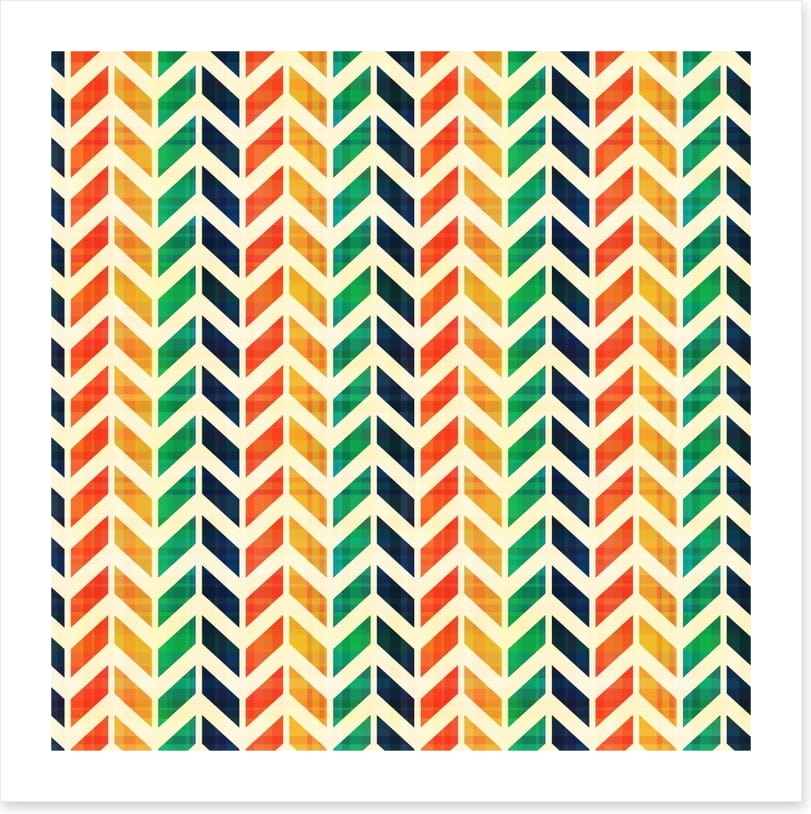 Herringbone retro