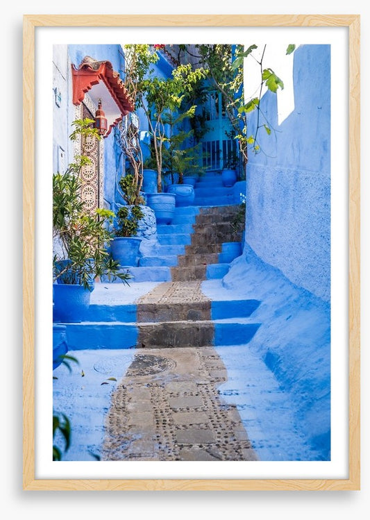 Chefchaouen alley, Morocco