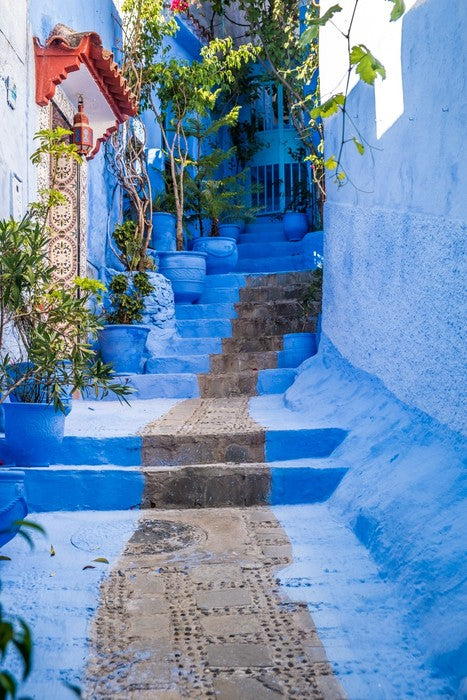Chefchaouen alley, Morocco