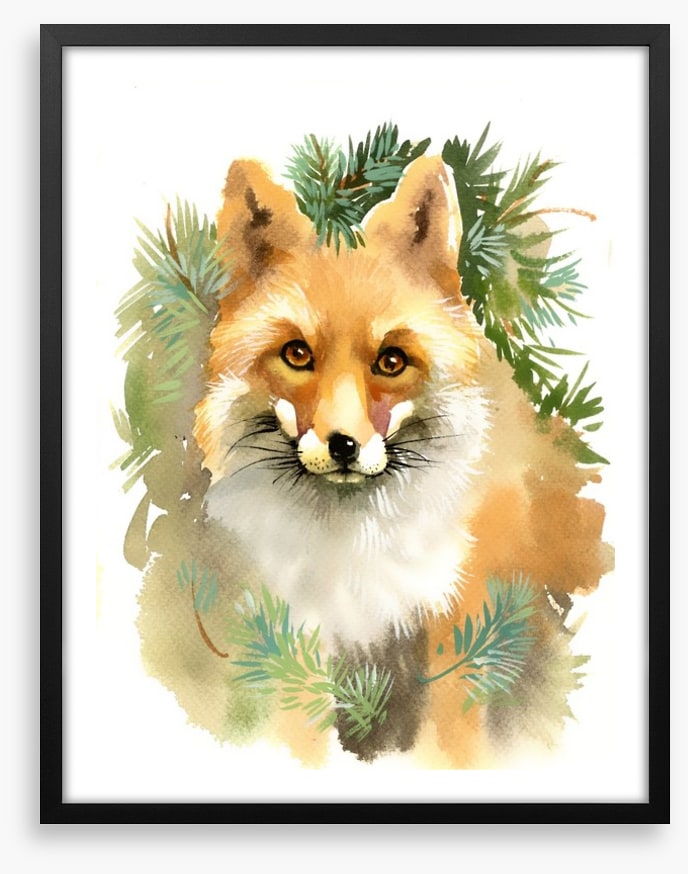 Fox and fir