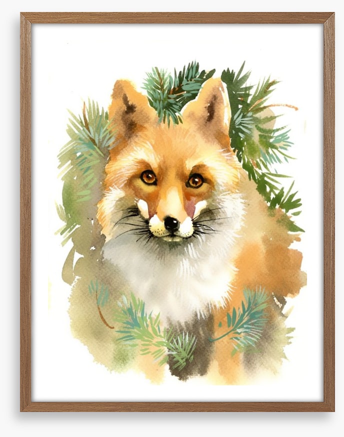 Fox and fir