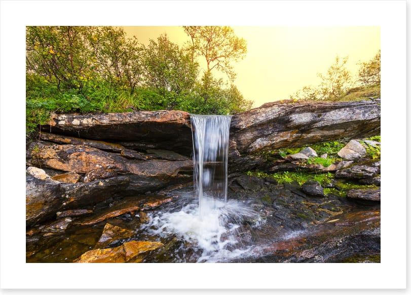 Splashing over