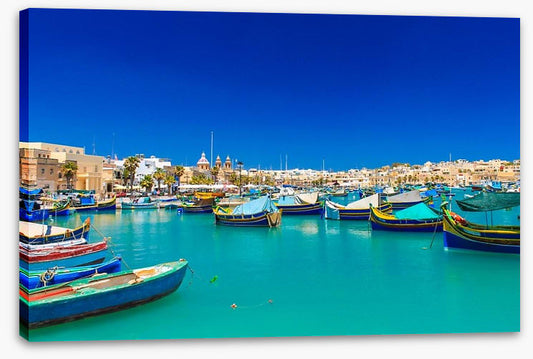 The fishing village, Malta