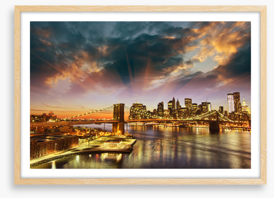 Manhattan illuminated