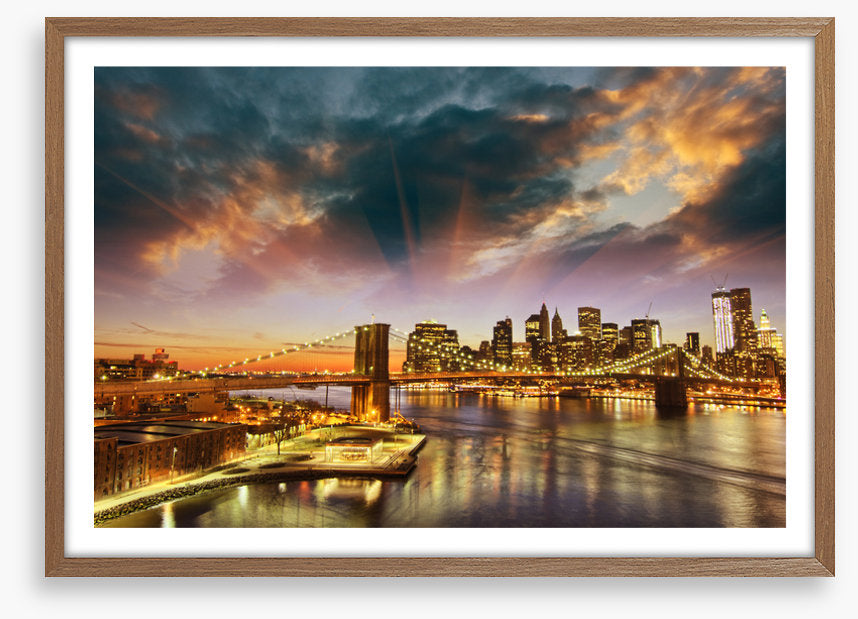 Manhattan illuminated