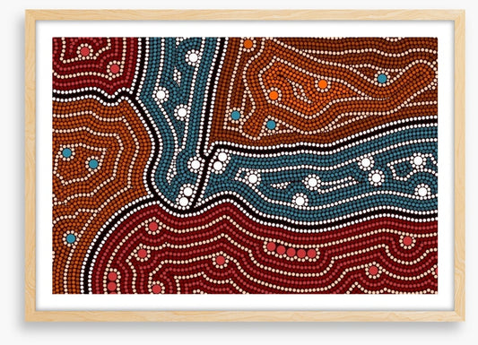 The river and the bridge