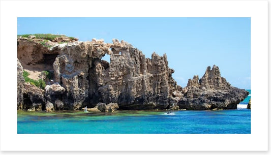 Penguin Island panorama