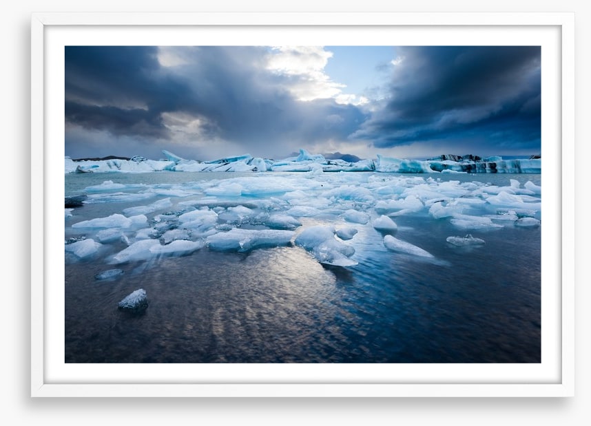 Melting lagoon