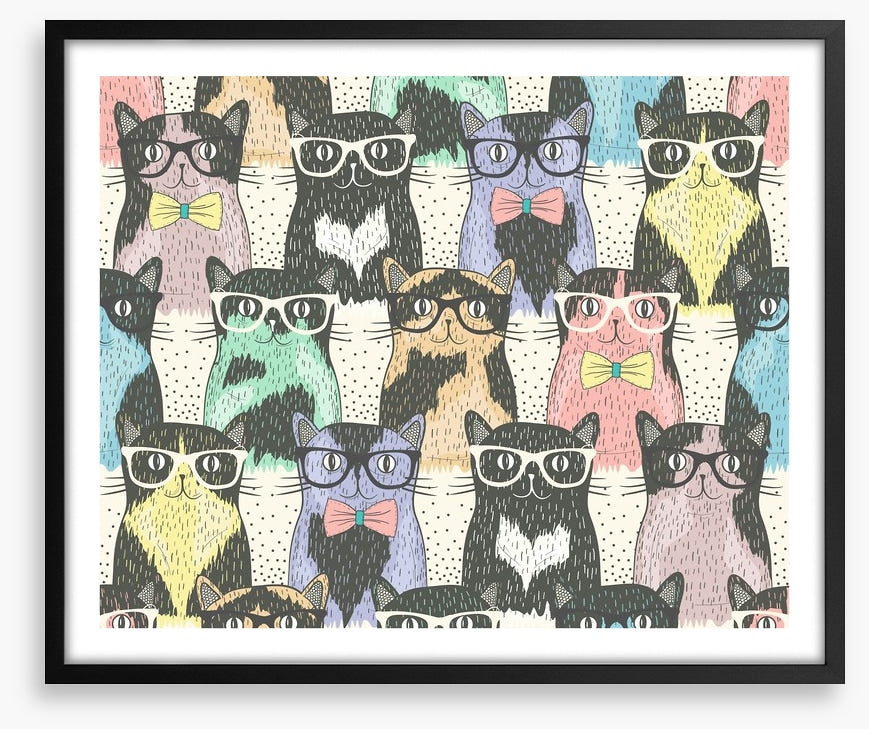 Hipster cats