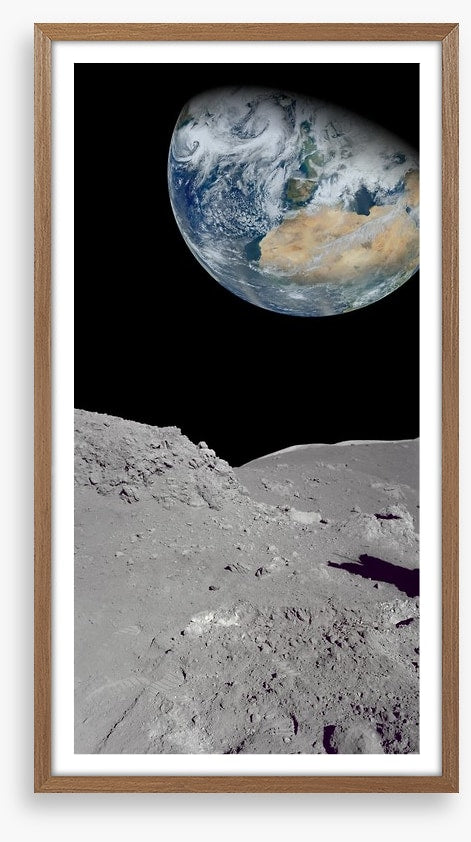 From the moon