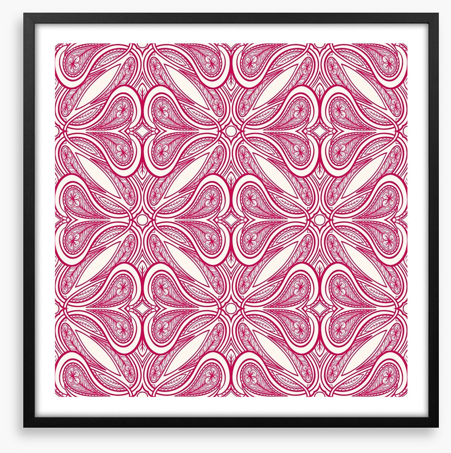 Deco nouveau in pink