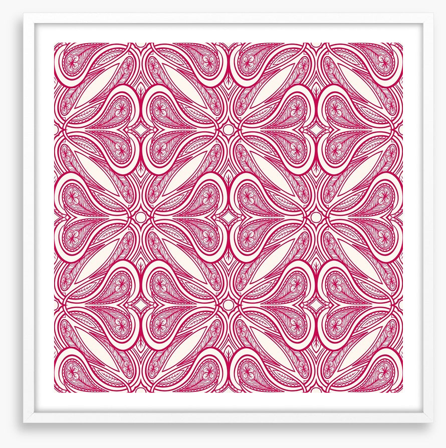 Deco nouveau in pink
