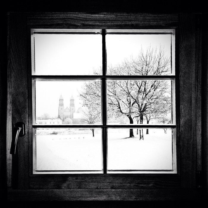 Through the window