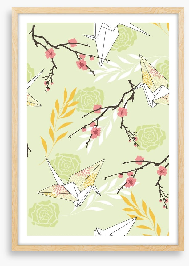 Origami blossom