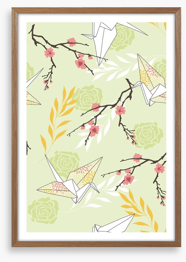 Origami blossom