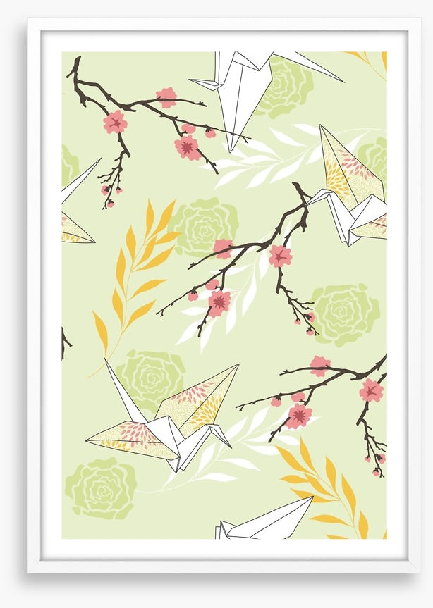 Origami blossom