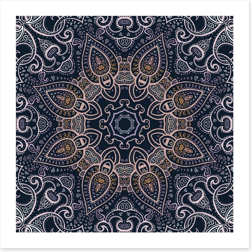 Vintage mandala