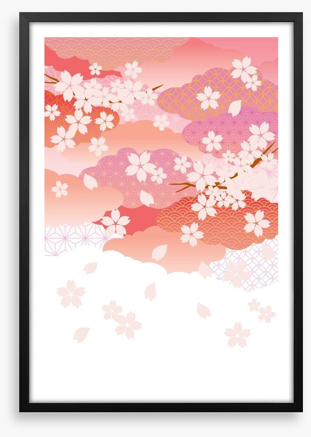 Falling blossom