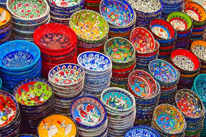 Rainbow ceramics