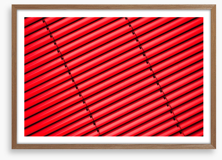 Red shutters