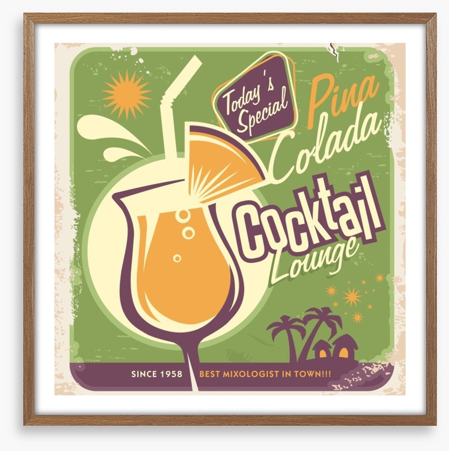 Vintage Pina Colada