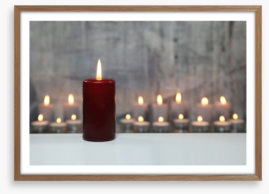 By candlelight