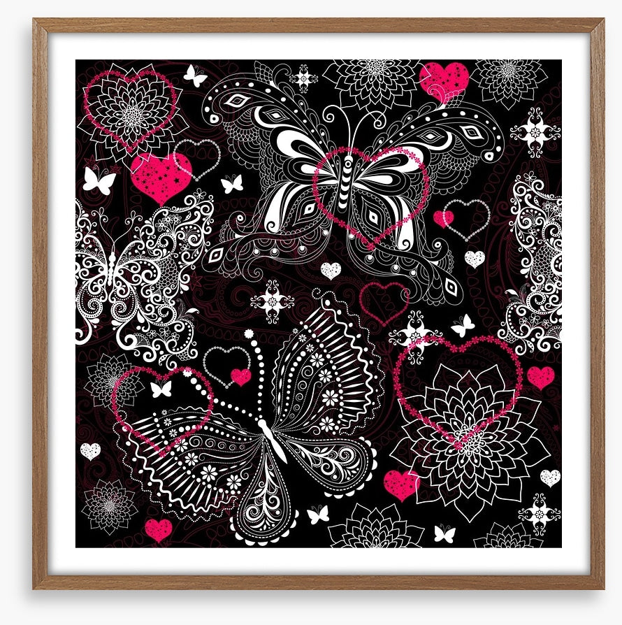 Butterfly lace