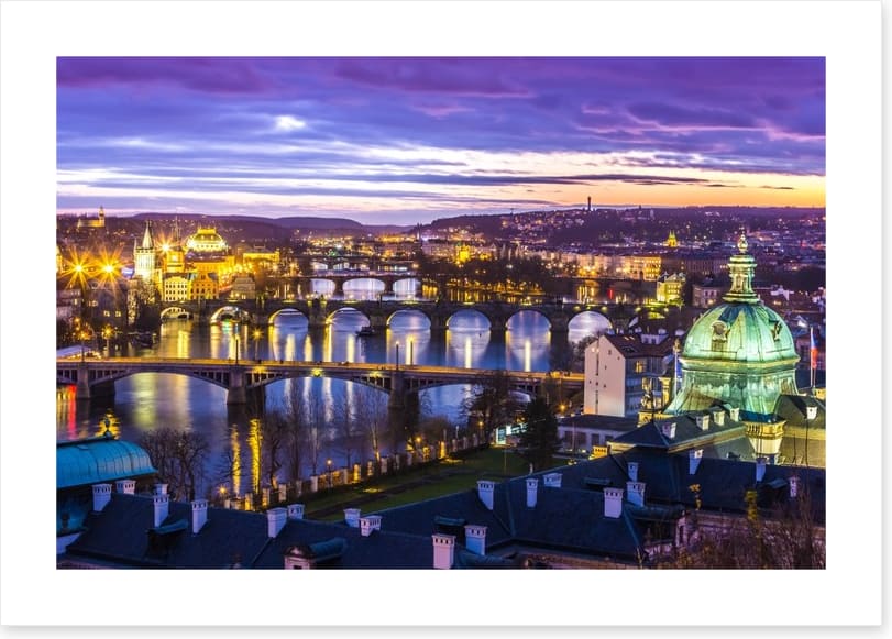 The bridges of Prague