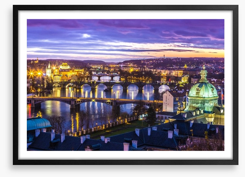 The bridges of Prague