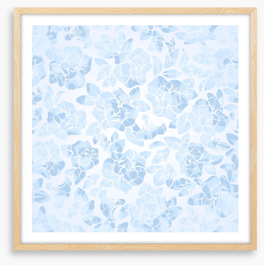 Ice flowers