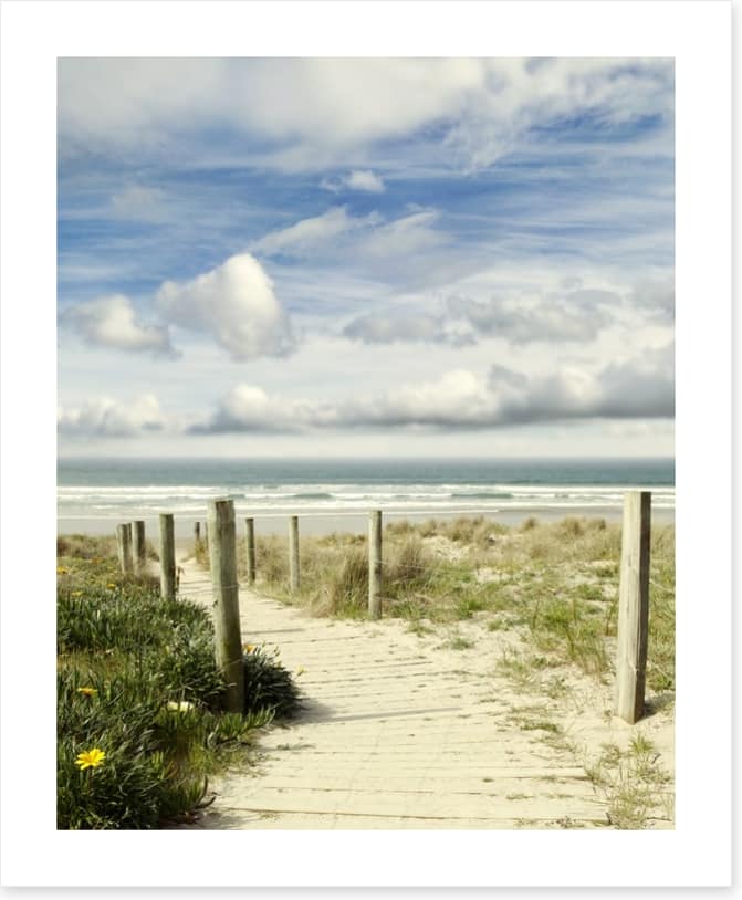 Path to the ocean
