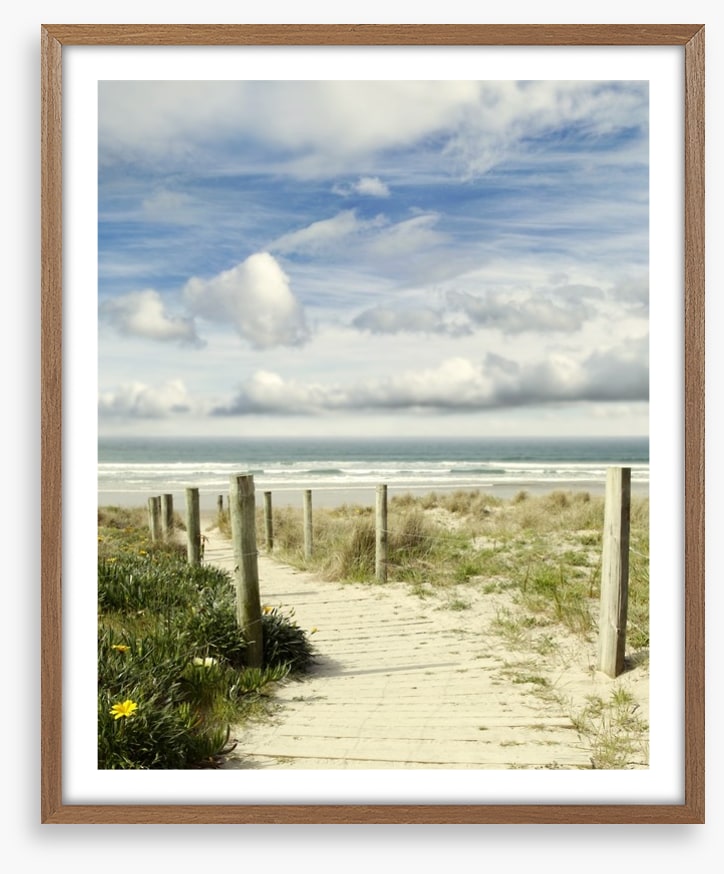 Path to the ocean