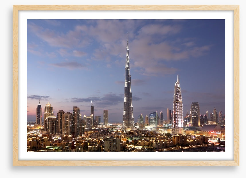 Dubai dusk