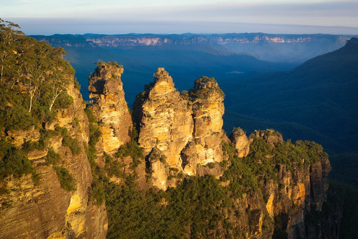 The Three Sisters afternoon glow