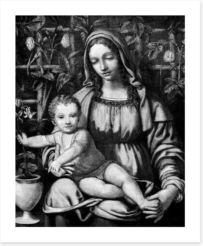 Virgin and child