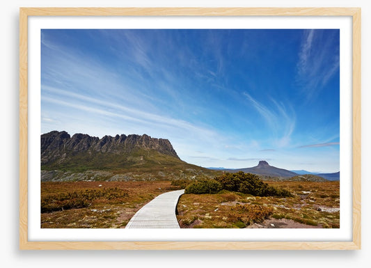 Barnes Bluff blue sky