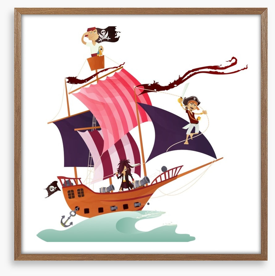The buccaneer boat