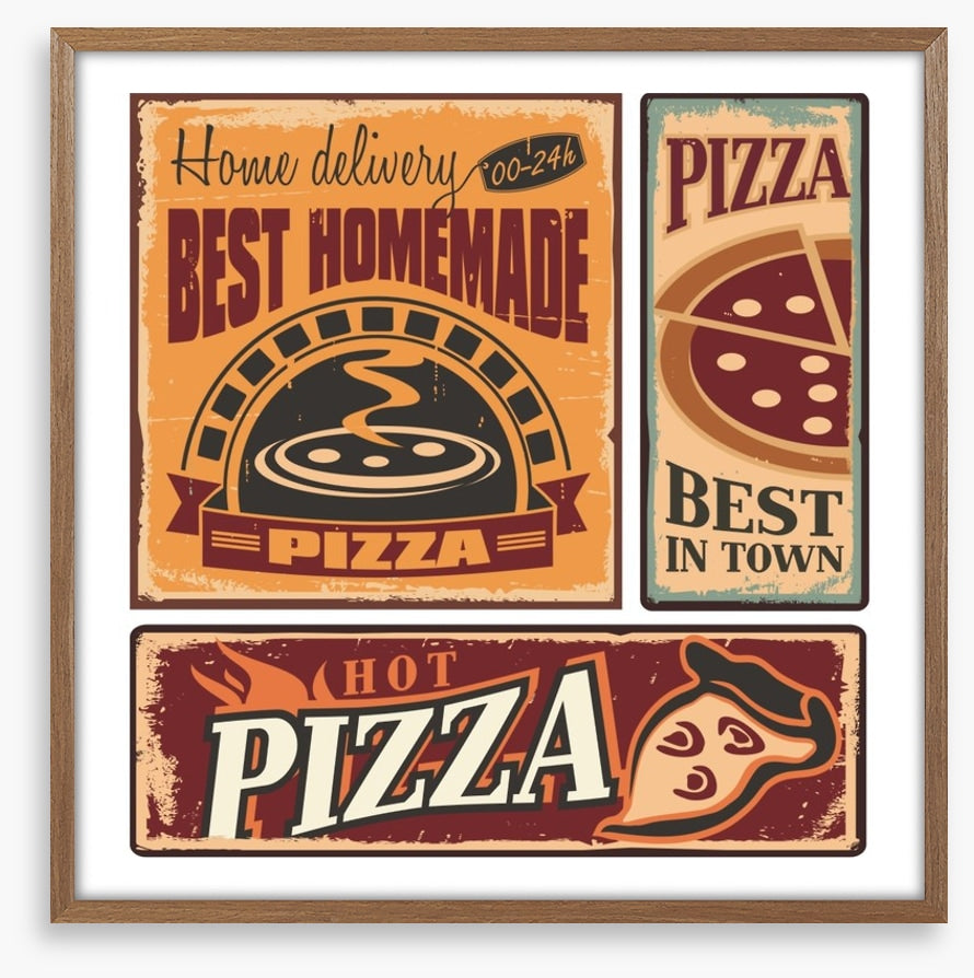 Vintage pizzeria
