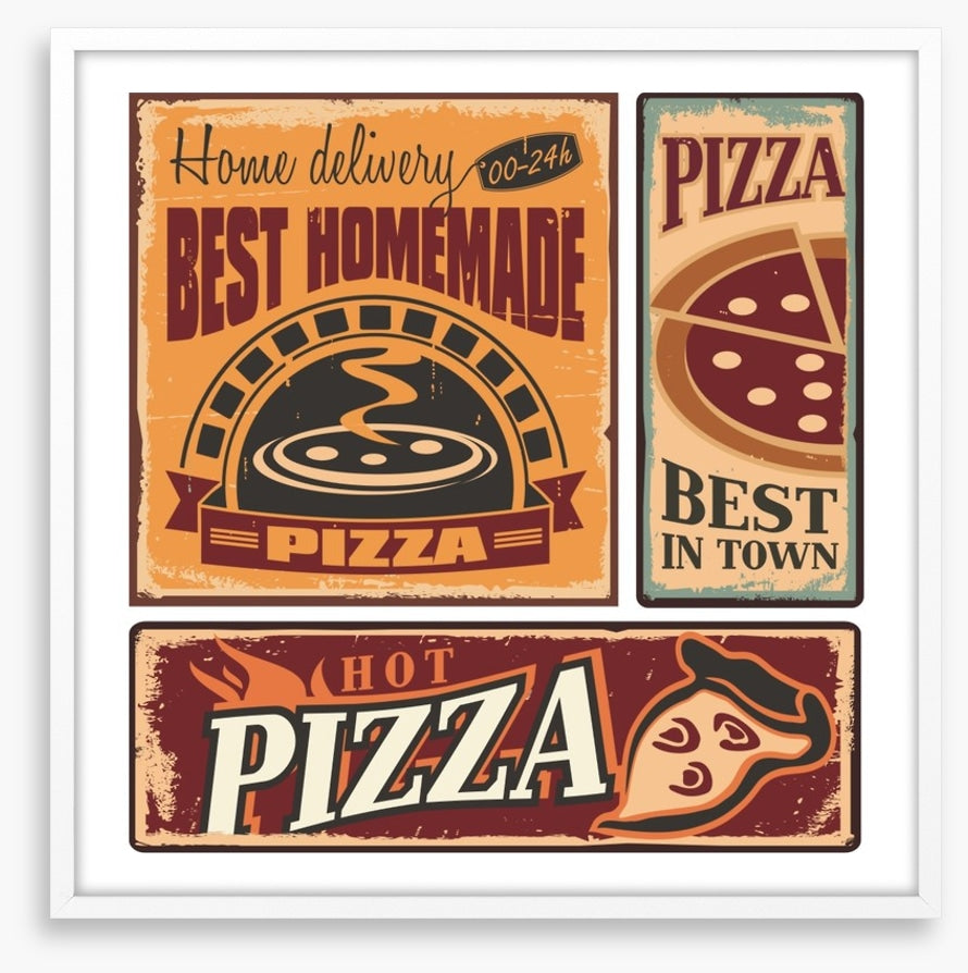 Vintage pizzeria