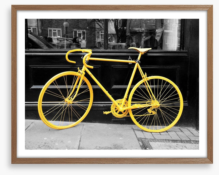 The yellow bike