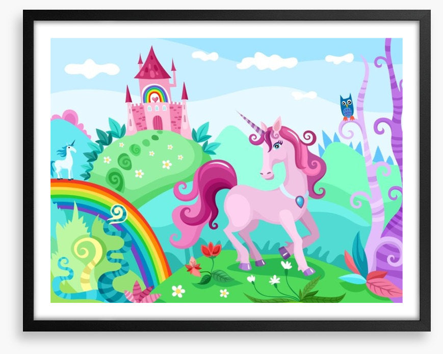 Springtime unicorn