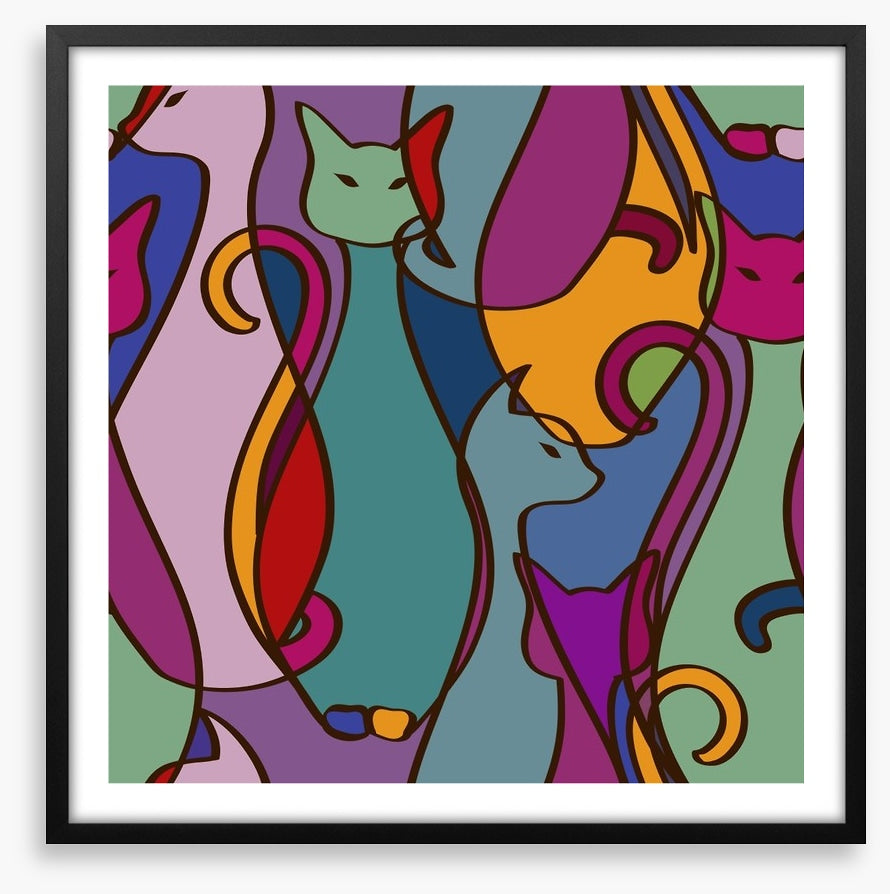 Cubism cats