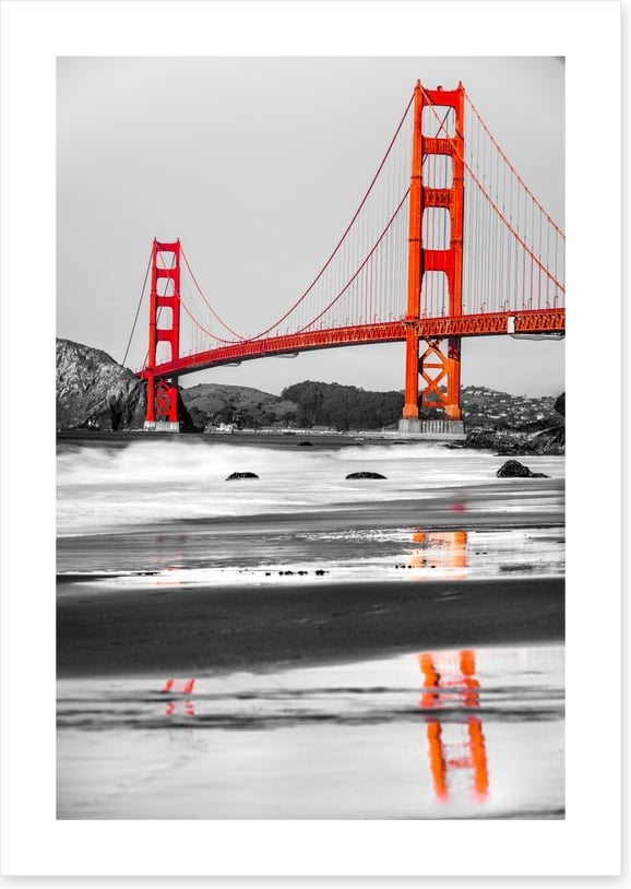 Golden Gate reflections