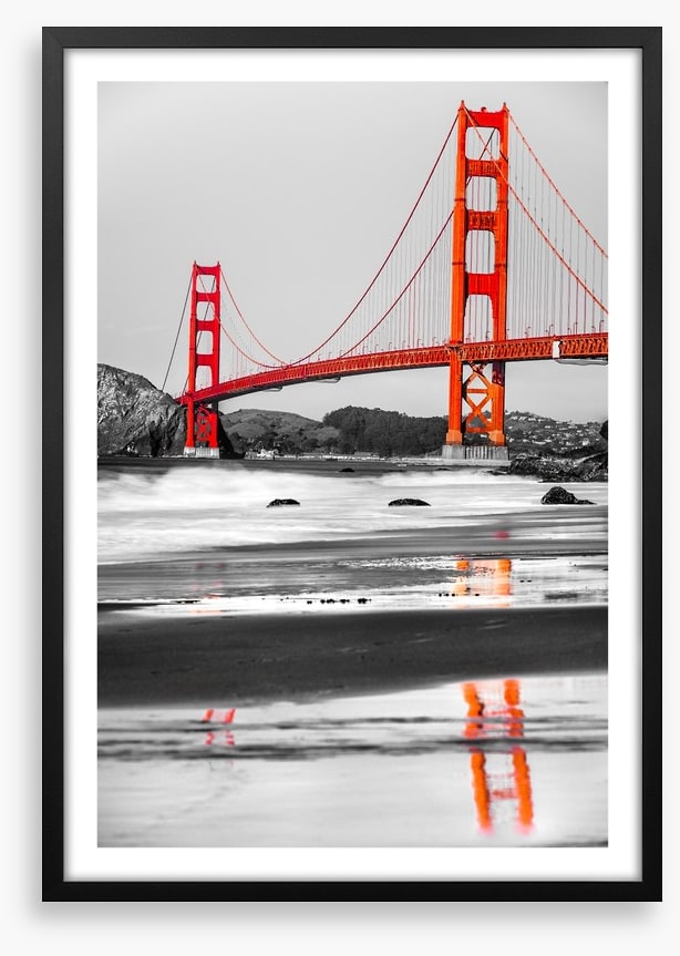 Golden Gate reflections