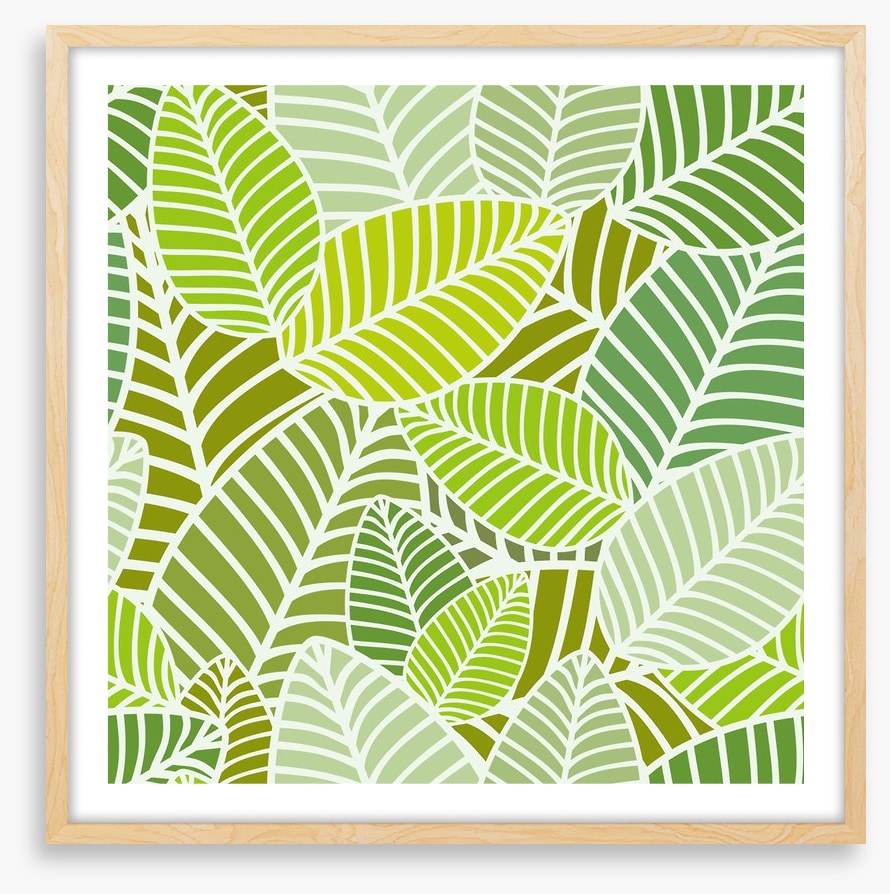 Green leaves