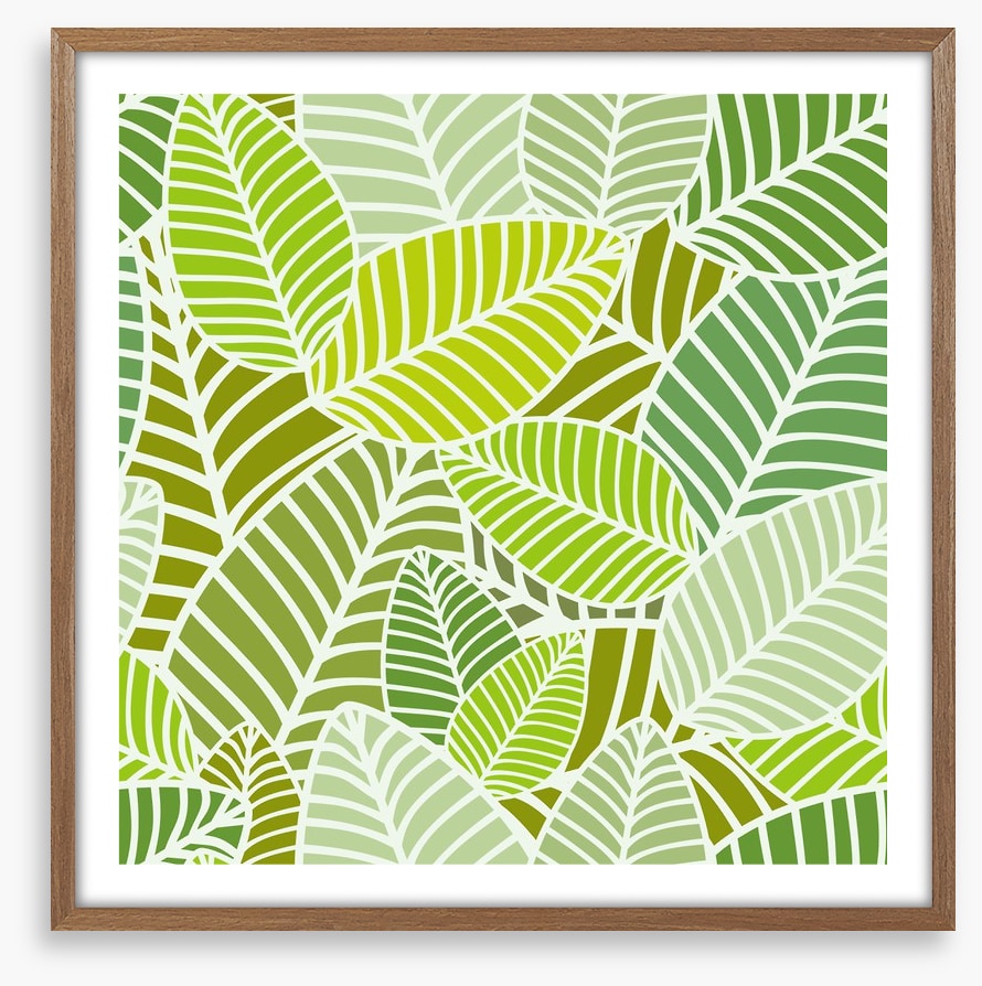 Green leaves