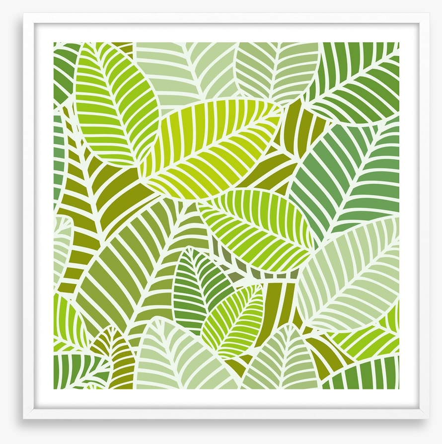 Green leaves