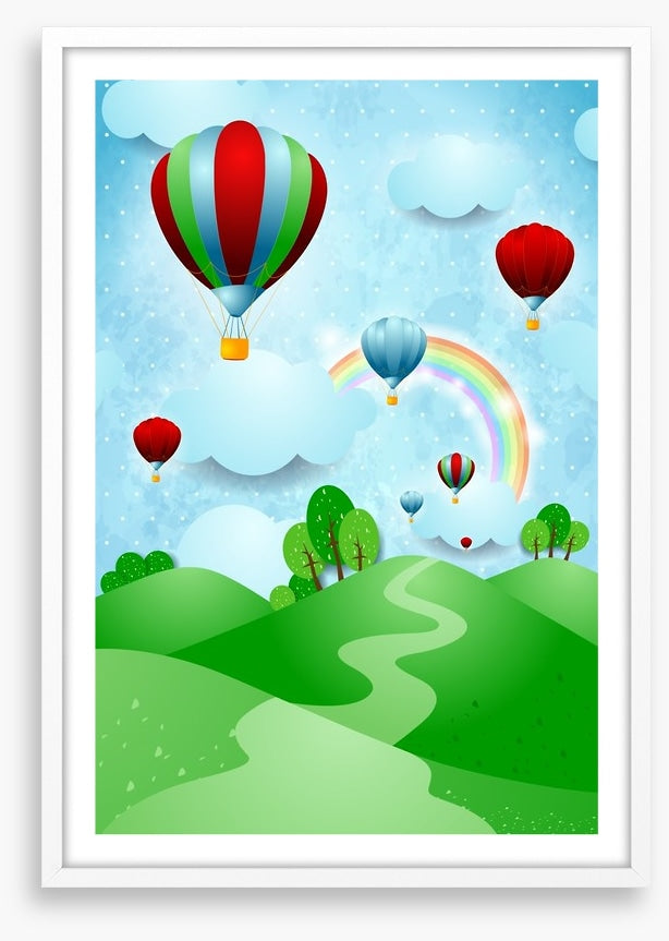 Hot air balloon race